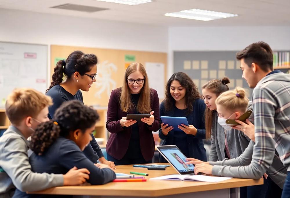 modern classroom